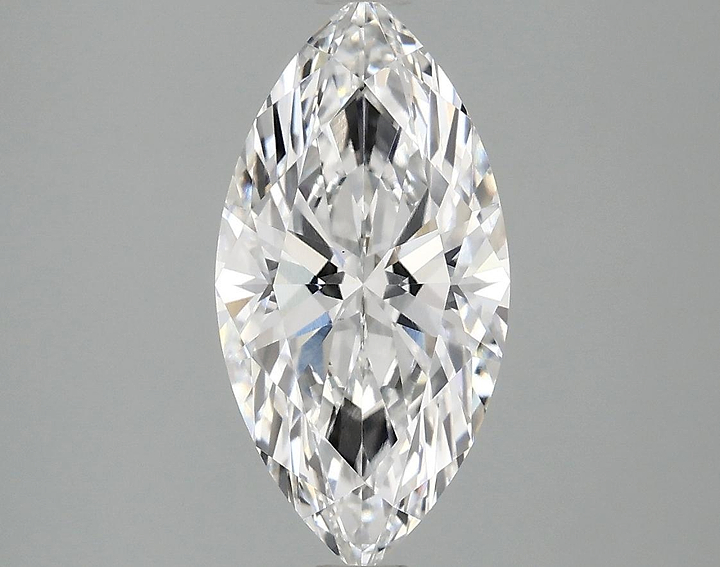 2.1 Carat Marquise Shaped Ideal Cut VS1 IGI Certified Lab Grown Diamond