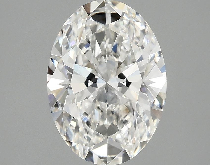 2.03 Carat Oval Shaped Ideal Cut VVS2 IGI Certified Lab Grown Diamond