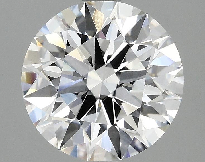 2.41 Carat Round Shaped Ideal Cut VVS2 IGI Certified Lab Grown Diamond