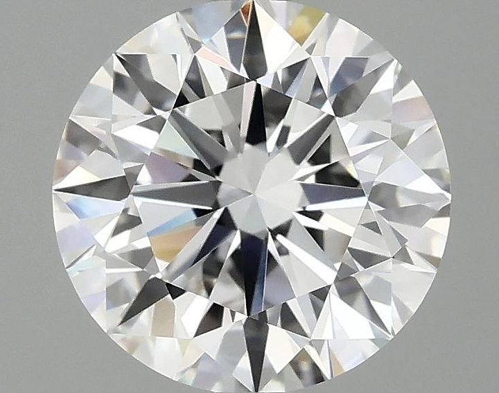 2.52 Carat Round Shaped Ideal Cut VVS2 IGI Certified Lab Grown Diamond