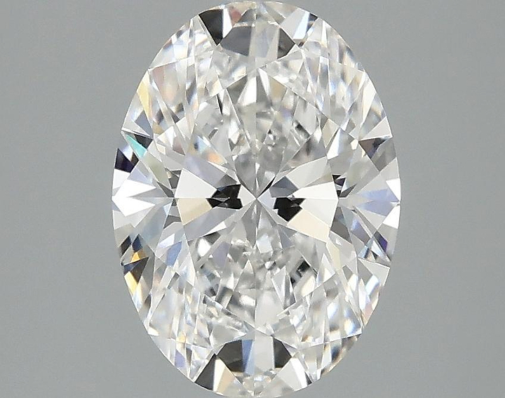 2.03 Carat Oval Shaped Ideal Cut VVS2 IGI Certified Lab Grown Diamond