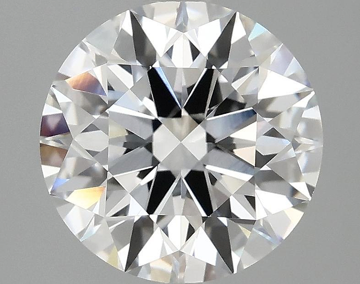 3.04 Carat Round Shaped Ideal Cut VVS2 IGI Certified Lab Grown Diamond