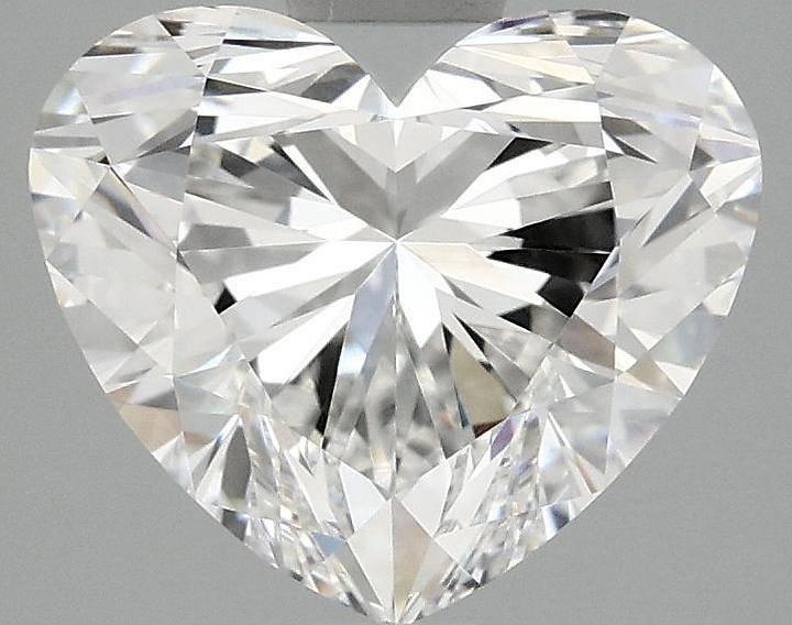 3.03 Carat Heart Shaped Excellent Cut VVS2 IGI Certified Lab Grown Diamond