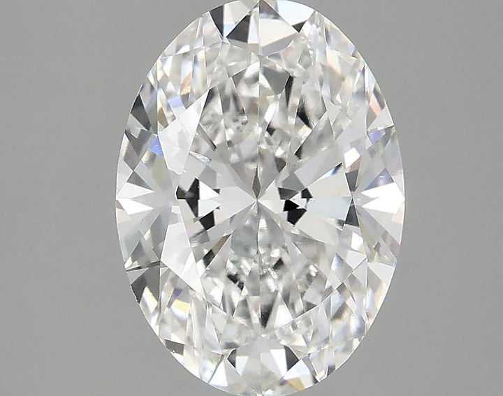 2.5 Carat Oval Shaped Ideal Cut VS1 IGI Certified Lab Grown Diamond