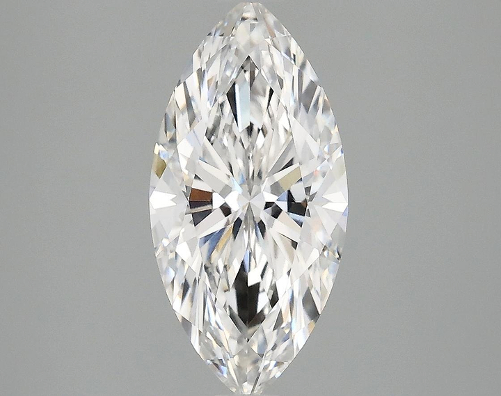 2.07 Carat Marquise Shaped Ideal Cut VVS2 IGI Certified Lab Grown Diamond
