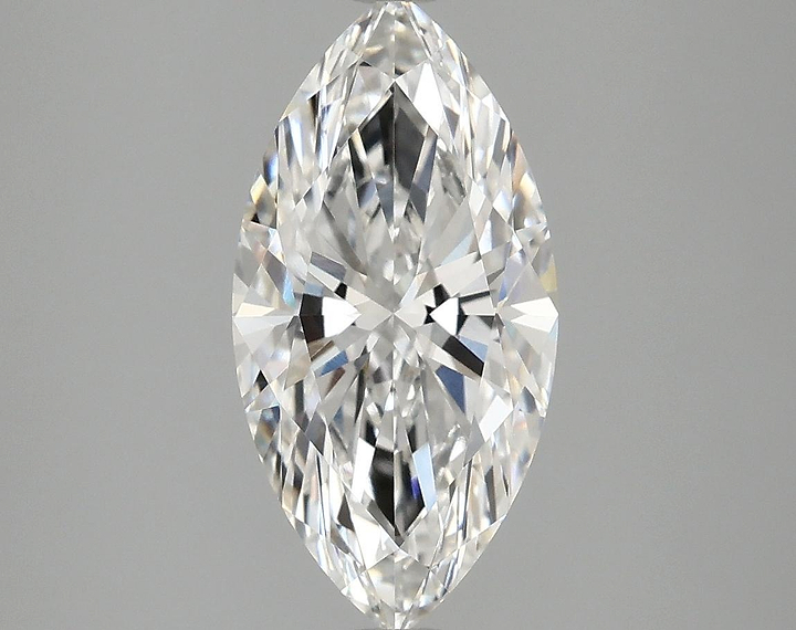 2.08 Carat Marquise Shaped Ideal Cut VVS2 IGI Certified Lab Grown Diamond