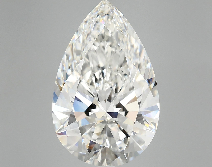 10.12 Carat Pear Shaped Ideal Cut VVS2 IGI Certified Lab Grown Diamond