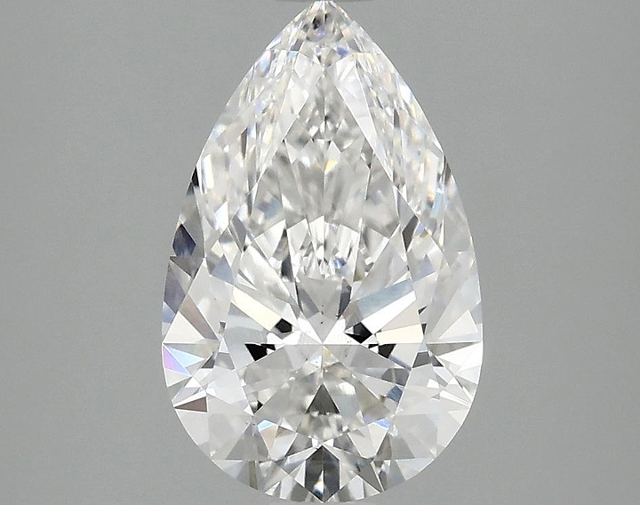 2.02 Carat Pear Shaped Ideal Cut VS2 IGI Certified Lab Grown Diamond