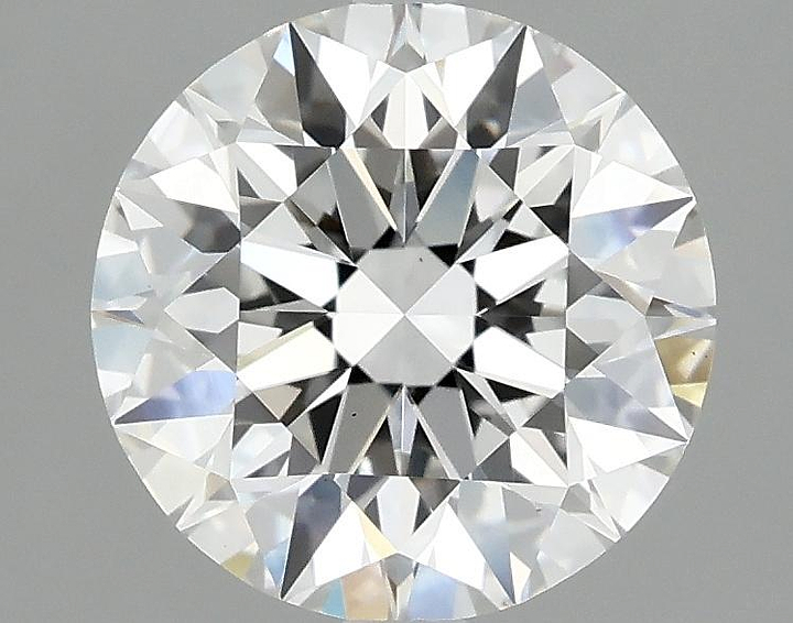 2.55 Carat Round Shaped Excellent Cut VS1 IGI Certified Lab Grown Diamond