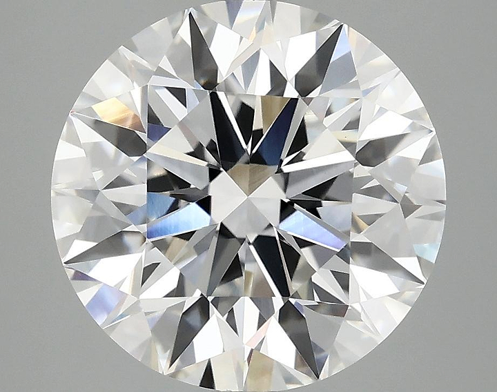 5.05 Carat Round Shaped Excellent Cut VVS2 IGI Certified Lab Grown Diamond