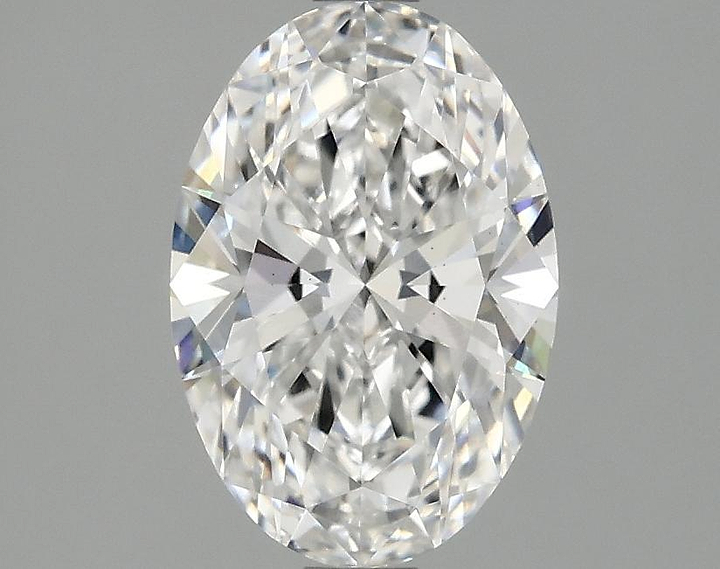 1.63 Carat Oval Shaped Ideal Cut VS2 IGI Certified Lab Grown Diamond