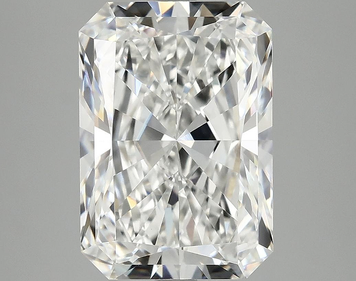 4.97 Carat Radiant Shaped Ideal Cut VVS2 IGI Certified Lab Grown Diamond