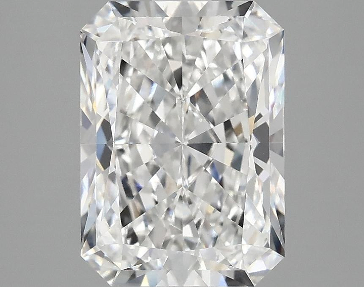 3.01 Carat Radiant Shaped Ideal Cut VVS2 IGI Certified Lab Grown Diamond