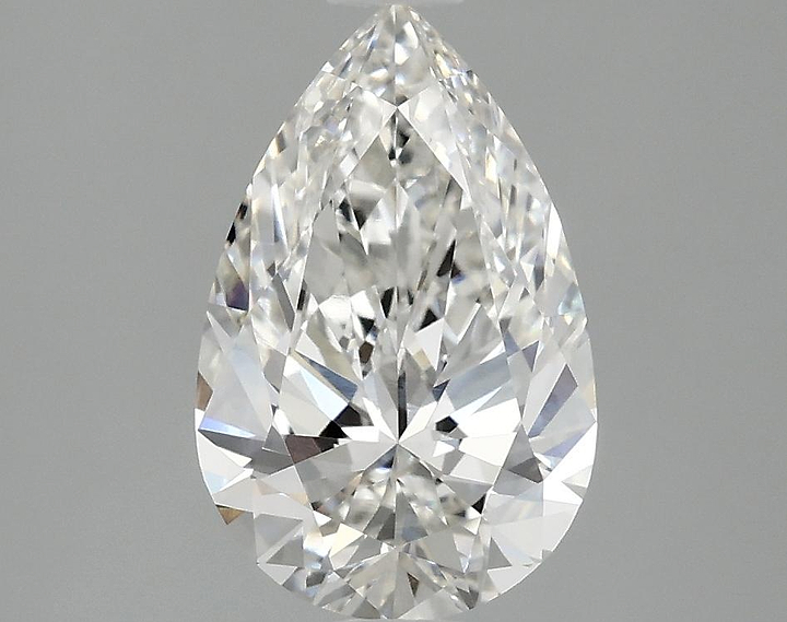 2.0 Carat Pear Shaped Ideal Cut VVS2 IGI Certified Lab Grown Diamond