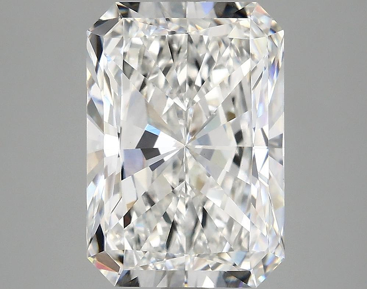 4.09 Carat Radiant Shaped Ideal Cut VS1 IGI Certified Lab Grown Diamond