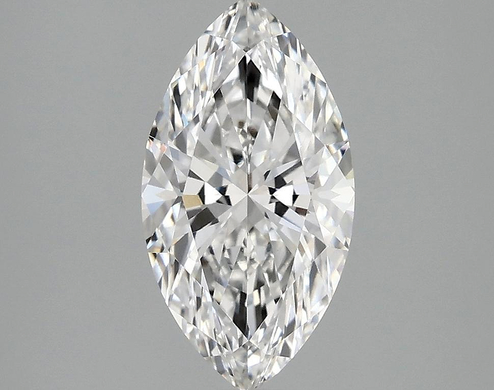 1.59 Carat Marquise Shaped Excellent Cut VVS2 IGI Certified Lab Grown Diamond