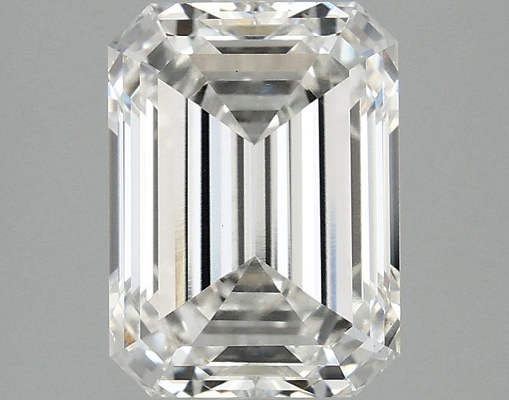 3.08 Carat Emerald Shaped Excellent Cut VS1 IGI Certified Lab Grown Diamond