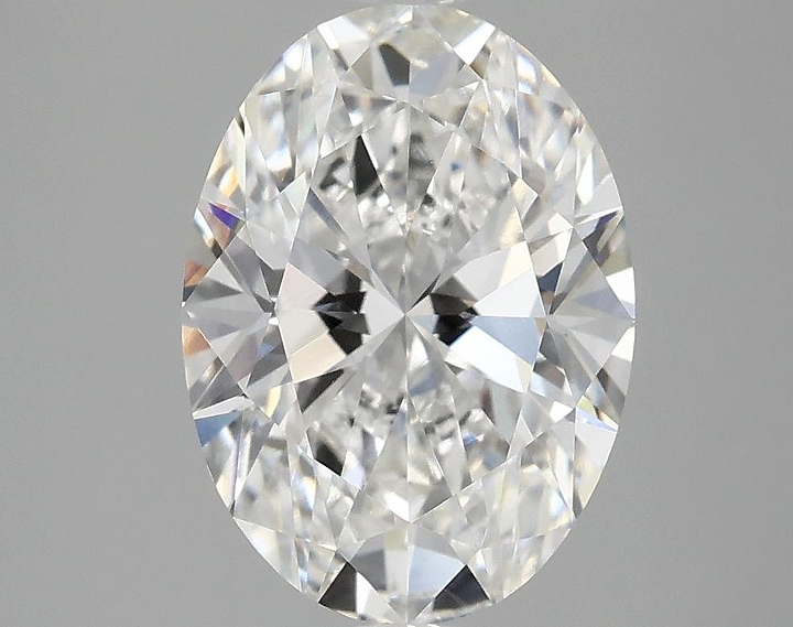 2.5 Carat Oval Shaped Excellent Cut VVS2 IGI Certified Lab Grown Diamond