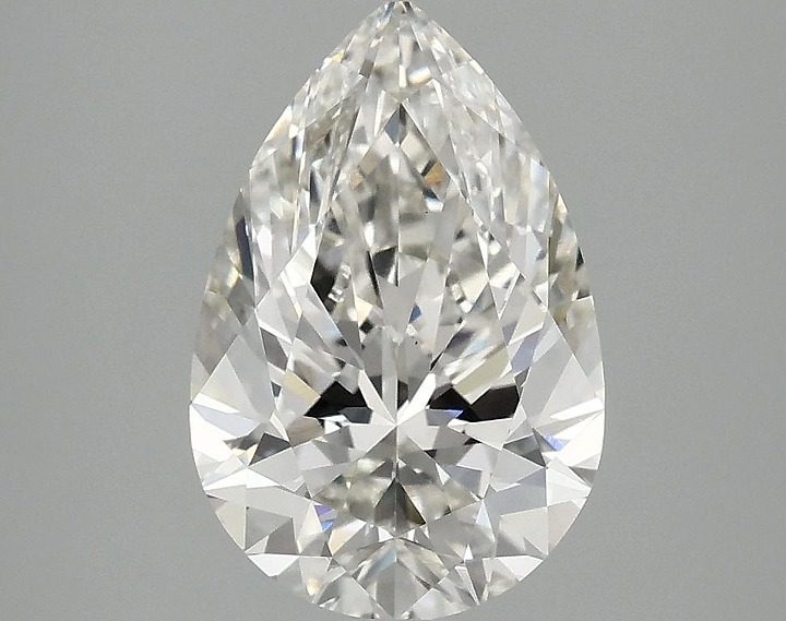 2.58 Carat Pear Shaped Excellent Cut VS1 IGI Certified Lab Grown Diamond
