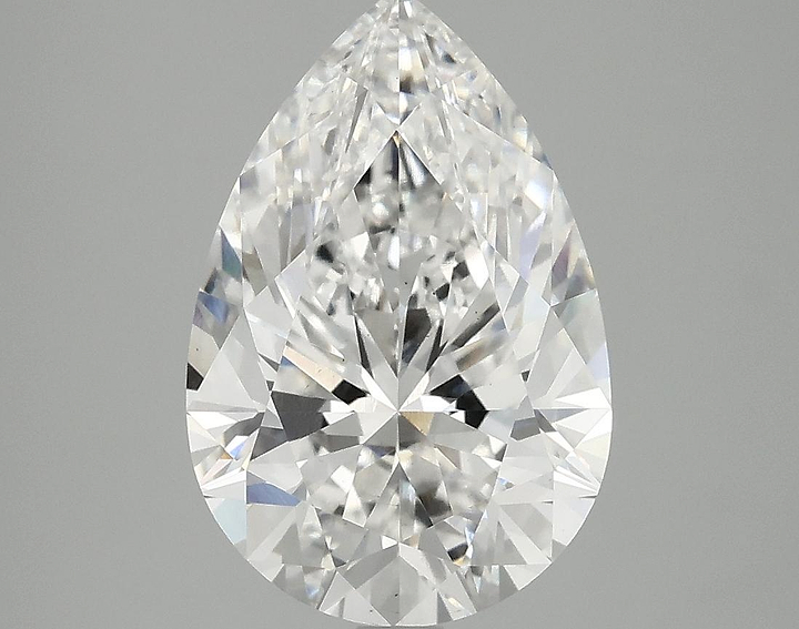4.03 Carat Pear Shaped Excellent Cut VS2 IGI Certified Lab Grown Diamond