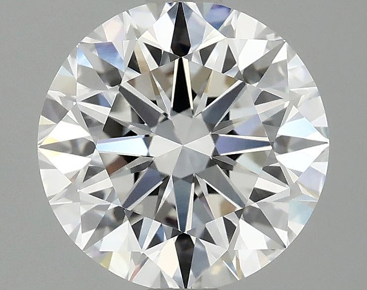 2.59 Carat Round Shaped Excellent Cut VVS2 IGI Certified Lab Grown Diamond