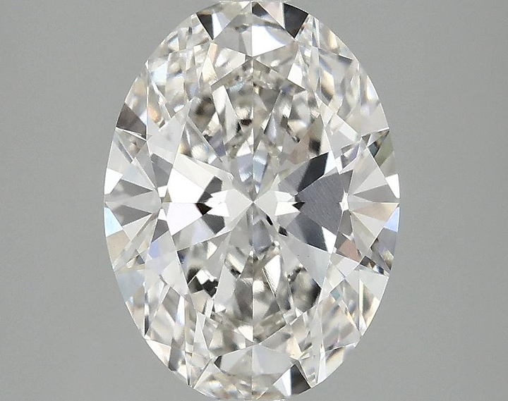 2.5 Carat Oval Shaped Ideal Cut VVS2 IGI Certified Lab Grown Diamond