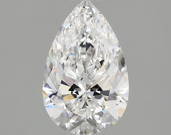 1.56 Carat Pear Shaped Ideal Cut VVS2 IGI Certified Lab Grown Diamond