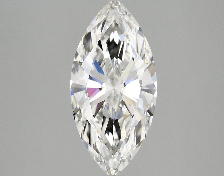 1.99 Carat Marquise Shaped Excellent Cut VVS2 IGI Certified Lab Grown Diamond