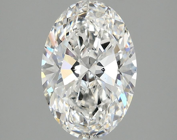 1.83 Carat Oval Shaped Ideal Cut VVS2 IGI Certified Lab Grown Diamond