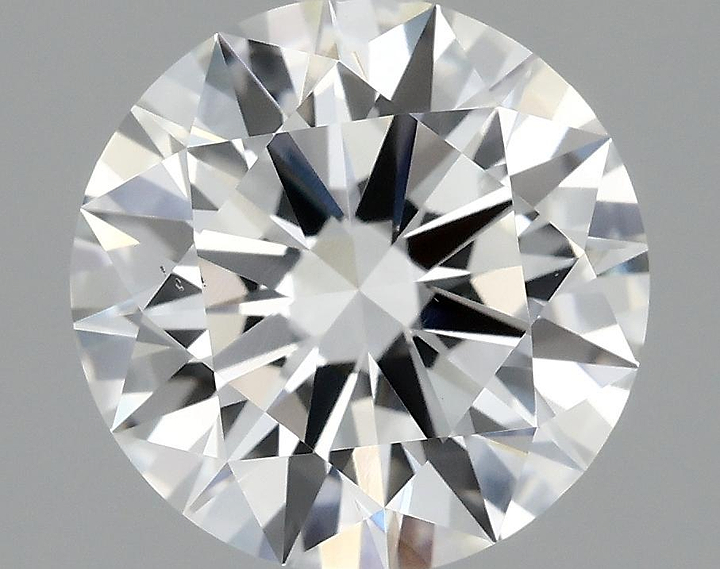 1.94 Carat Round Shaped Ideal Cut VS2 IGI Certified Lab Grown Diamond