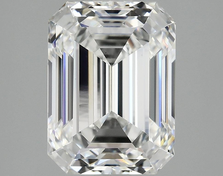 3.01 Carat Emerald Shaped Excellent Cut VS1 IGI Certified Lab Grown Diamond