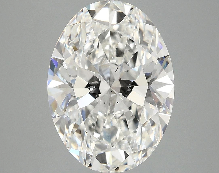 4.09 Carat Oval Shaped Excellent Cut SI1 IGI Certified Lab Grown Diamond