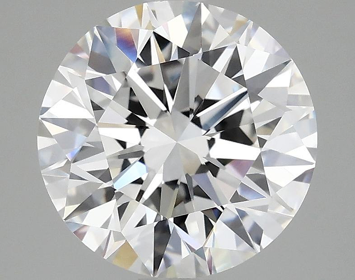 3.01 Carat Round Shaped Ideal Cut VVS2 IGI Certified Lab Grown Diamond