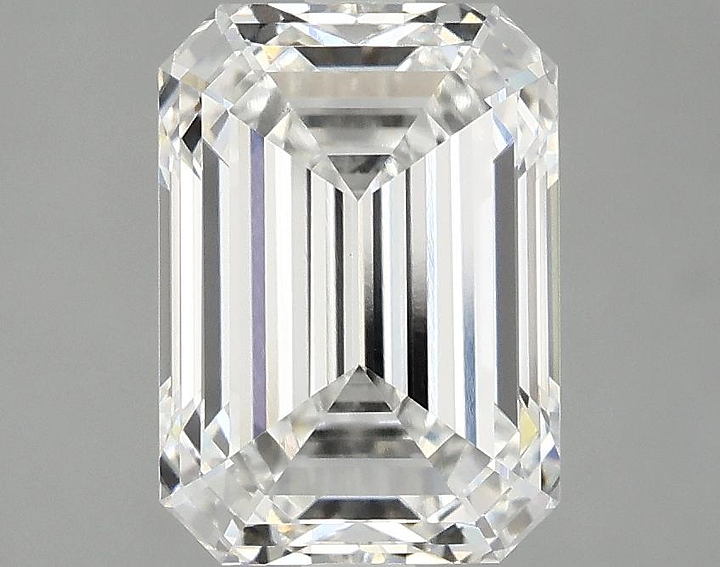 3.08 Carat Emerald Shaped Excellent Cut VS1 IGI Certified Lab Grown Diamond