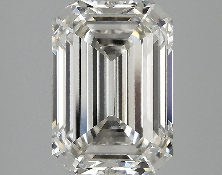 2.93 Carat Emerald Shaped Ideal Cut VS1 IGI Certified Lab Grown Diamond