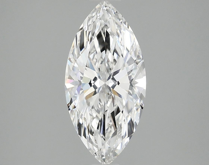 2.04 Carat Marquise Shaped Excellent Cut VVS2 IGI Certified Lab Grown Diamond