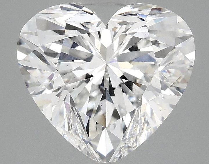 3.08 Carat Heart Shaped Ideal Cut VS2 IGI Certified Lab Grown Diamond