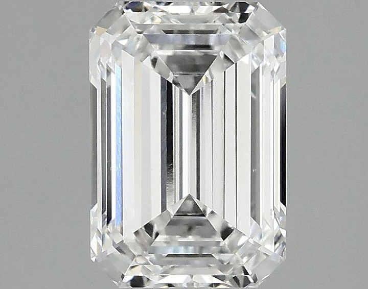 2.02 Carat Emerald Shaped Ideal Cut VS1 IGI Certified Lab Grown Diamond