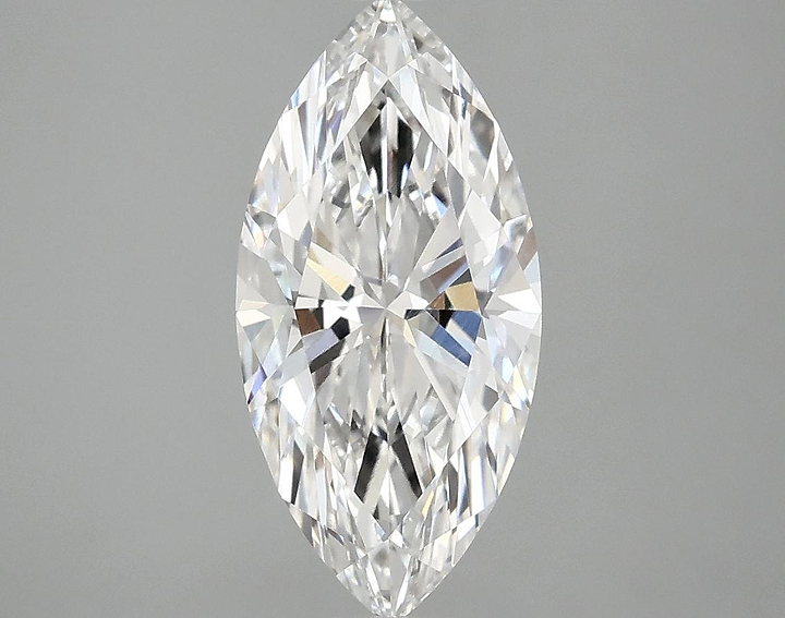 2.09 Carat Marquise Shaped Excellent Cut VVS2 IGI Certified Lab Grown Diamond