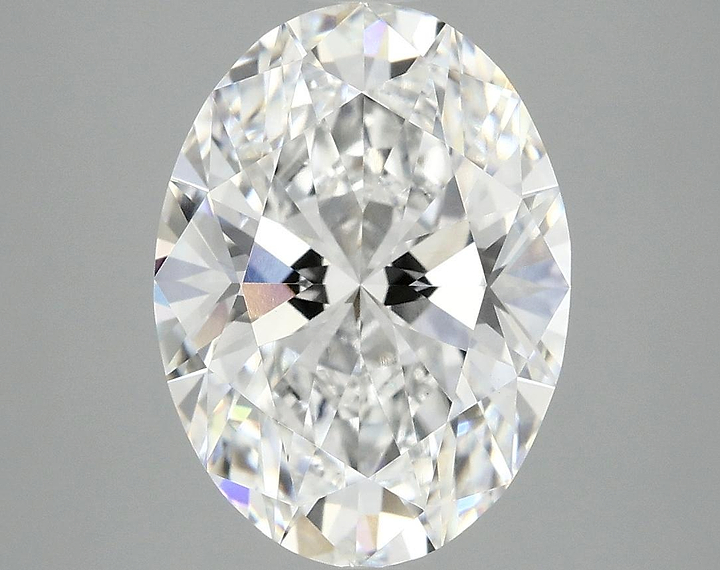 4.1 Carat Oval Shaped Excellent Cut VVS2 IGI Certified Lab Grown Diamond