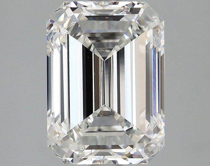 2.91 Carat Emerald Shaped Excellent Cut VVS2 IGI Certified Lab Grown Diamond