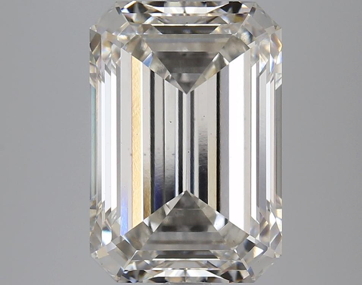 5.57 Carat Emerald Shaped Ideal Cut VS1 IGI Certified Lab Grown Diamond