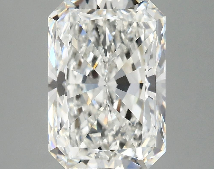 4.08 Carat Radiant Shaped Ideal Cut VVS2 IGI Certified Lab Grown Diamond