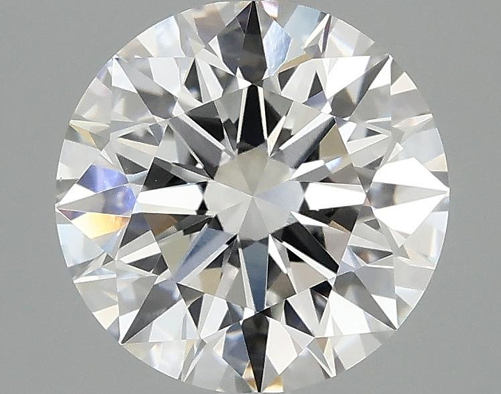 2.55 Carat Round Shaped Ideal Cut VS1 IGI Certified Lab Grown Diamond