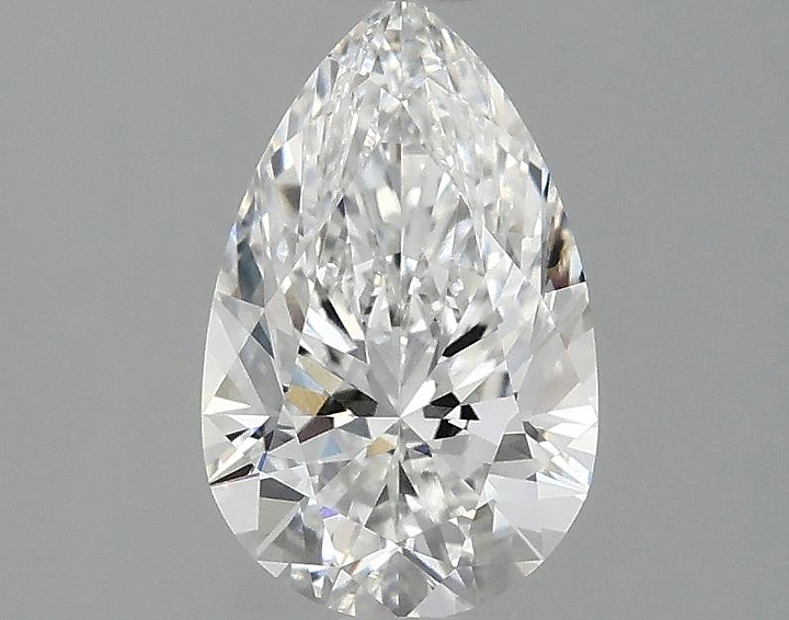 1.23 Carat Pear Shaped Ideal Cut VVS2 IGI Certified Lab Grown Diamond
