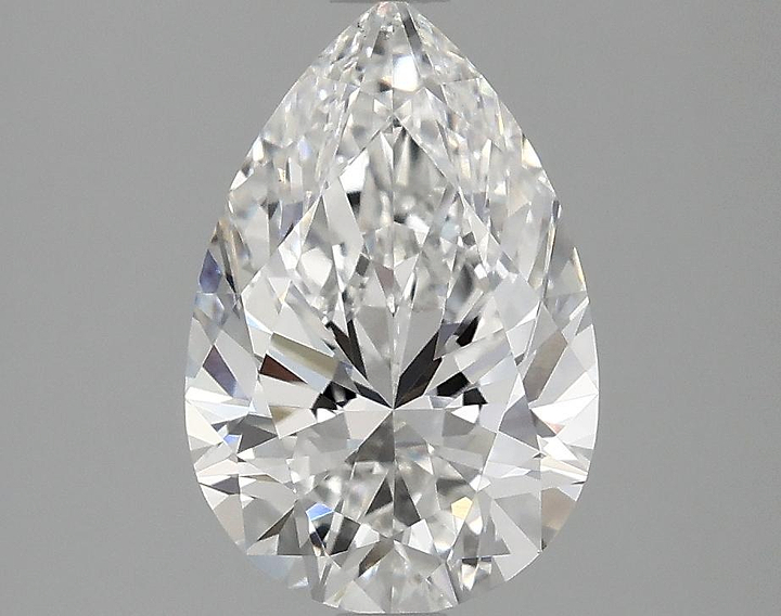 2.09 Carat Pear Shaped Excellent Cut VS1 IGI Certified Lab Grown Diamond