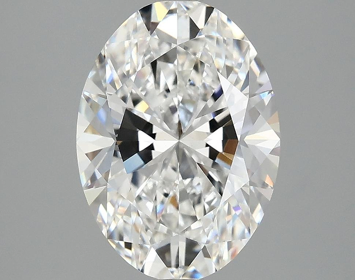 3.08 Carat Oval Shaped Ideal Cut VVS2 IGI Certified Lab Grown Diamond