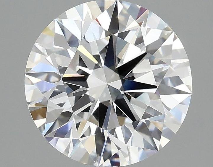 2.58 Carat Round Shaped Ideal Cut VVS2 IGI Certified Lab Grown Diamond