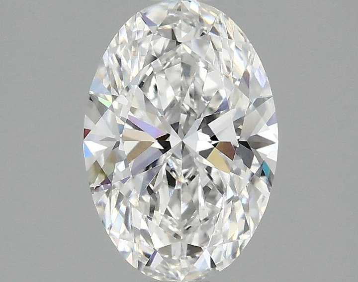 1.5 Carat Oval Shaped Ideal Cut VVS2 IGI Certified Lab Grown Diamond