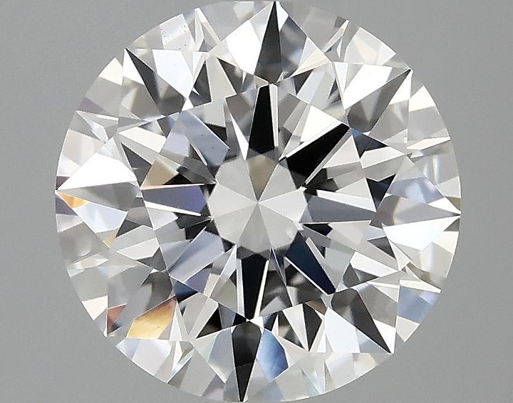 2.96 Carat Round Shaped Ideal Cut VS1 IGI Certified Lab Grown Diamond